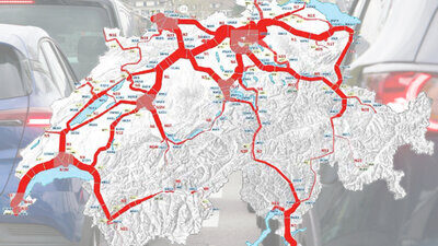 Schweizer Staukarte - Teaser Bild