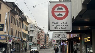 Fahrverbot an der Langstrasse