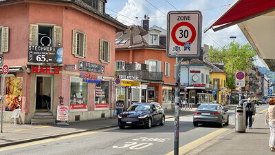 Tempo 30 Zone Langstrasse Zürich